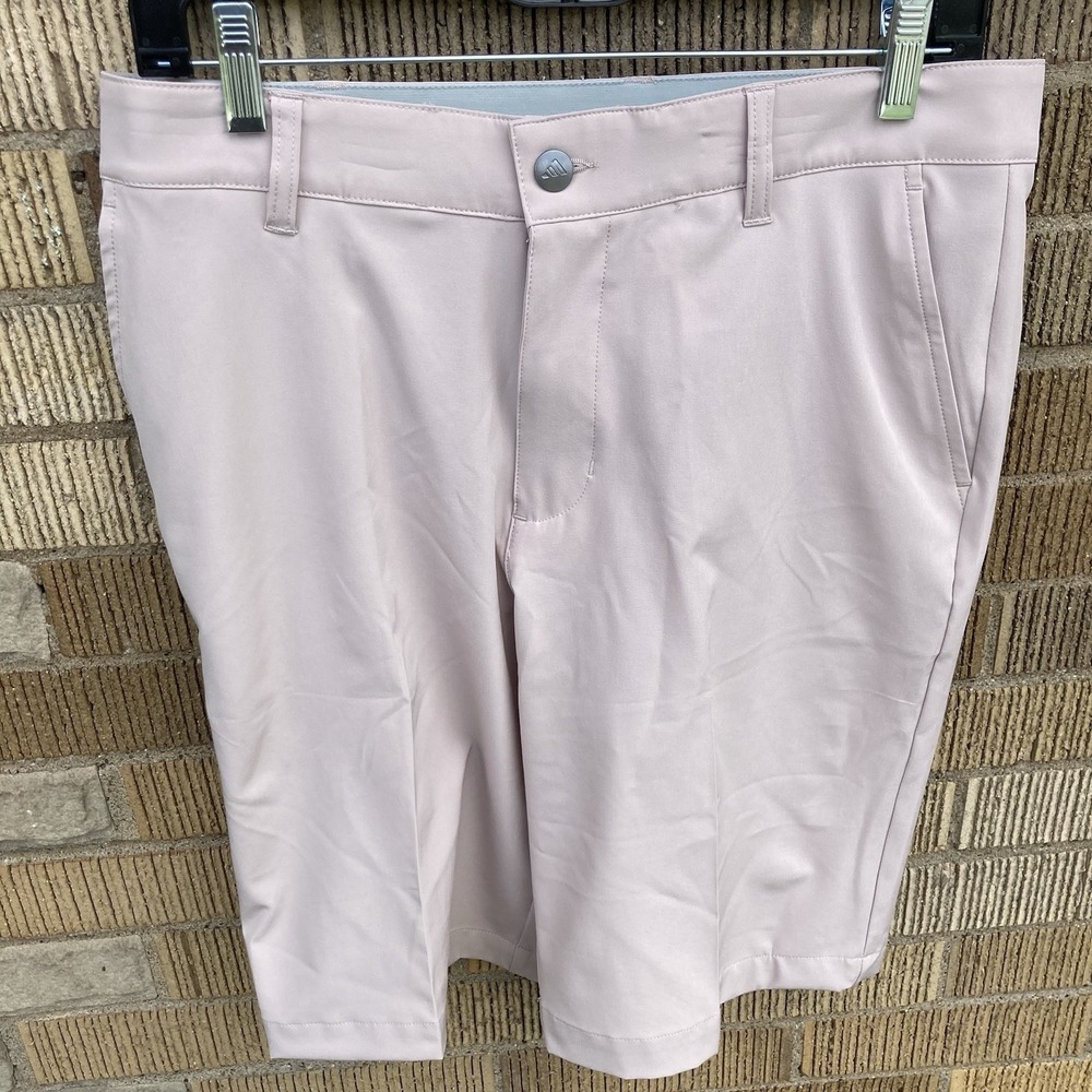 Adidas Ultimate 365 Golf Shorts Men's‎ 30 Taupe Light Brown Stretch 10" Stretch